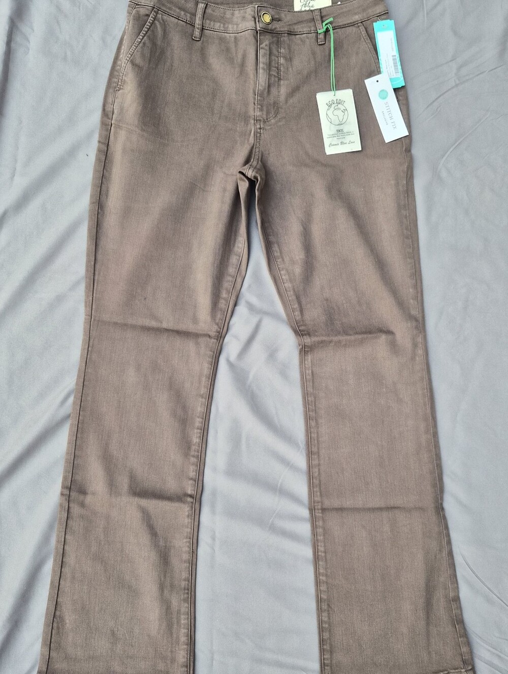 Cosmic Blue Love Calli Eco Bootcut Pant, Brown
